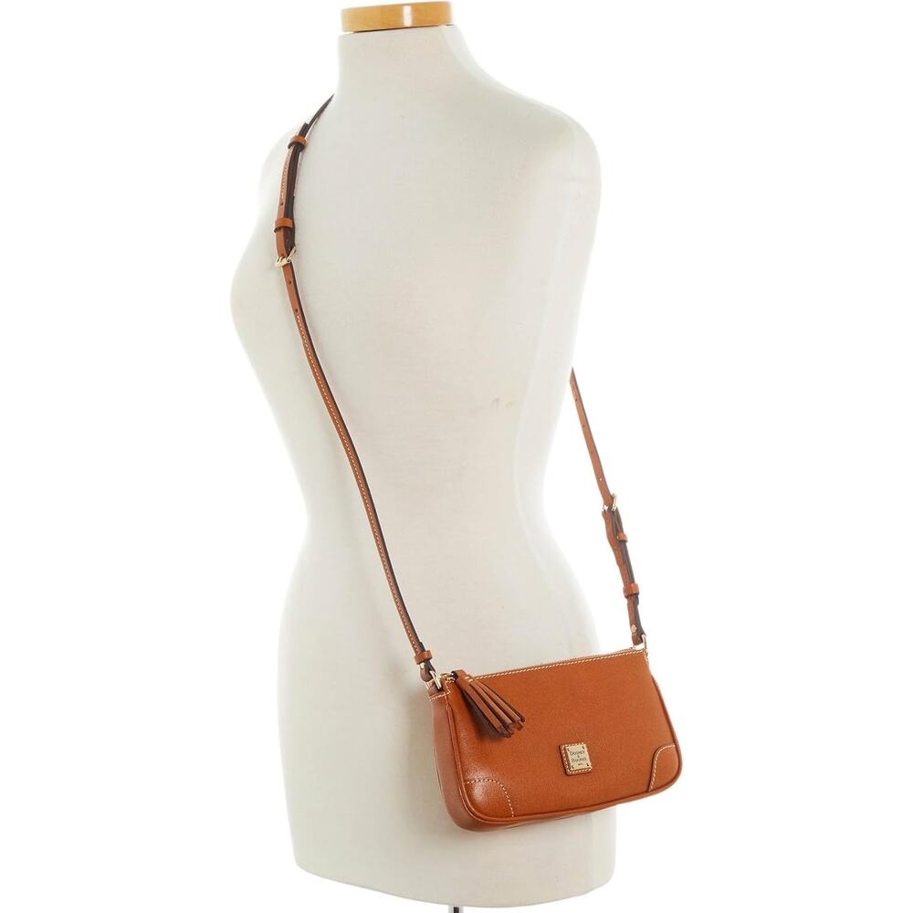 Dooney & Bourke Handbag, Saffiano Slim Crossbody New Without Tags